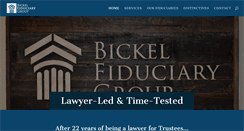 Desktop Screenshot of bickelfiduciarygroup.com